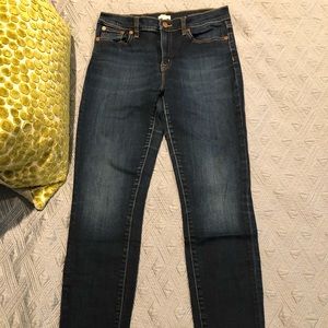 JCrew High Rise Skinny Jeans, size 28